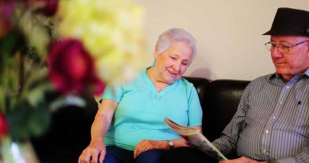 Patients relaxing in the Story Dental waiting room